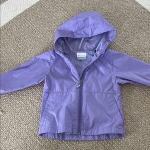 Columbia Kids Lavender Raincoat